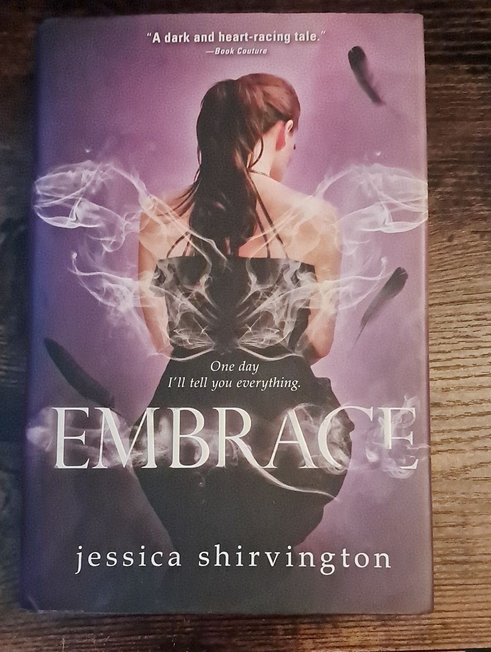 Embrace by Jessica Shirvington - Purple Hardcover